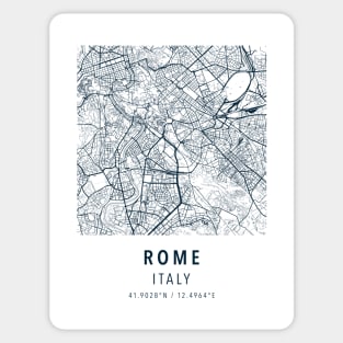 rome simple map Sticker